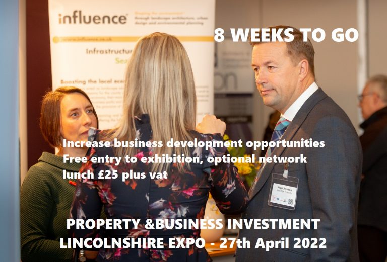 Just 8 weeks to go: The Property & Business Investment Lincolnshire Expo