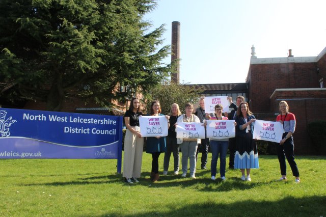 North West Leicestershire District Council secures Investors in People silver