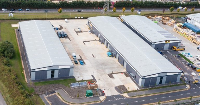 Speculatively built trade counter scheme in Corby reaches full occupation