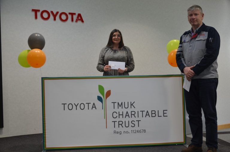 Toyota Manufacturing UK Charitable Trust supports Safe and Sound