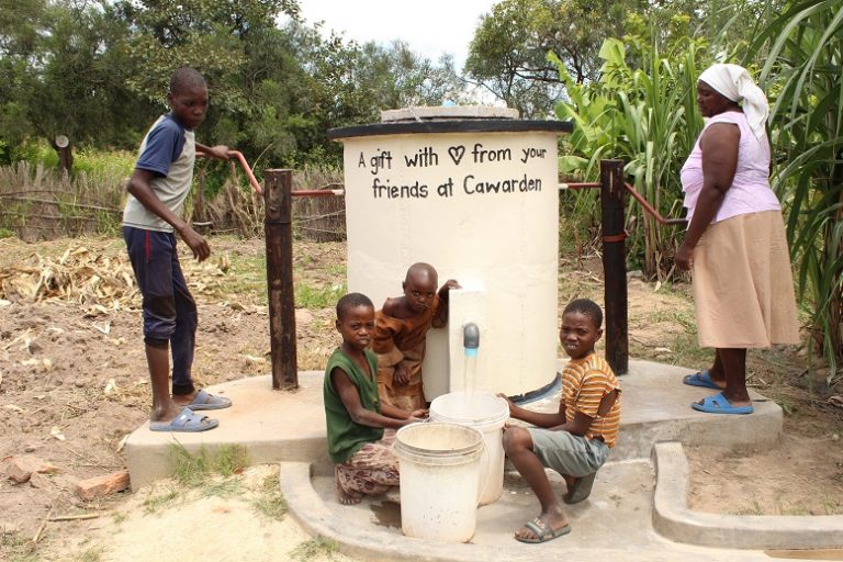 Cawarden gifts life-saving water pump to highlands of Zimbabwe