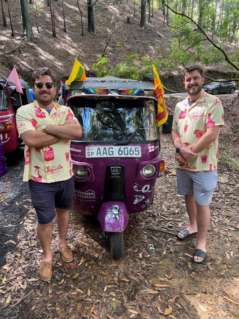 Notts businessmen take on Sri Lankan Tuk Tuk challenge for Rainbows