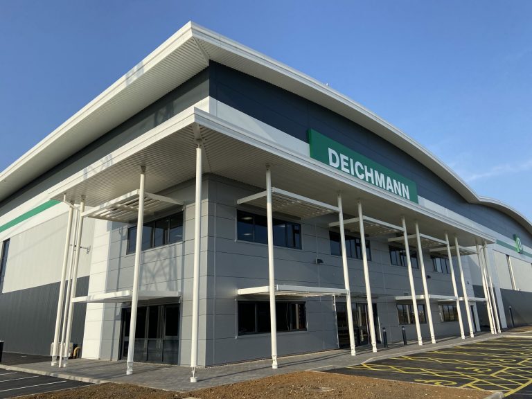 165,000 sq ft Deichmann UK warehouse opens it’s doors at Centrix Business Park, Corby