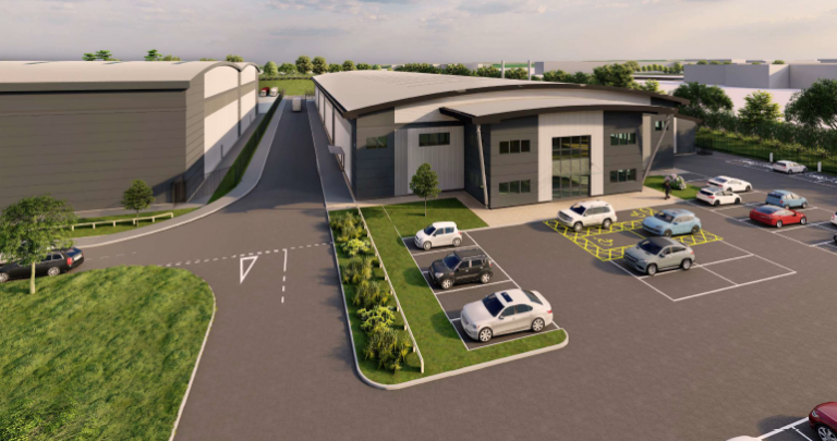 Plans in for 380,000 sq ft of South Derbyshire logistics floor space