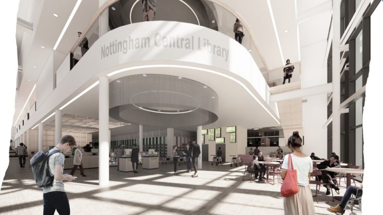 Work set to begin on £10.5m fit-out of Nottingham’s new Central Library