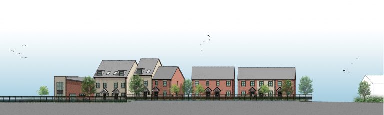 Work starts on new homes and office development in Leicestershire village