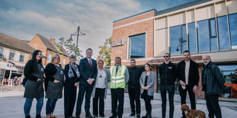 Work completes on £4m AMP building at Arnold Town Centre