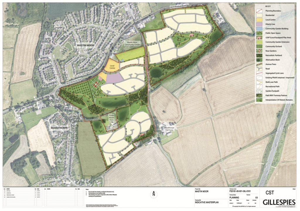 Major new housing and commercial developments approved for Mastin Moor ...