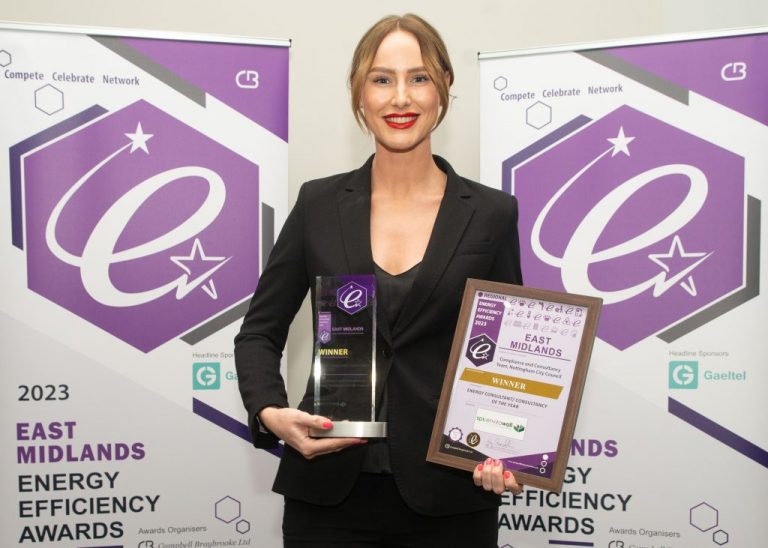 Energy efficiency work wins award for Nottingham City Council