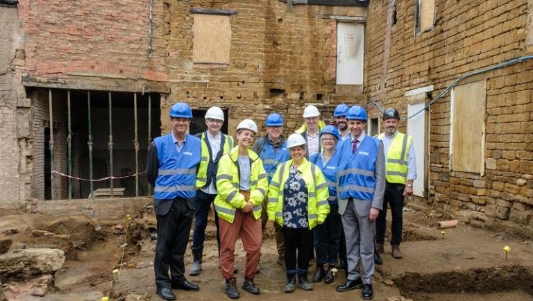 Work progresses to transform historic Northampton pub