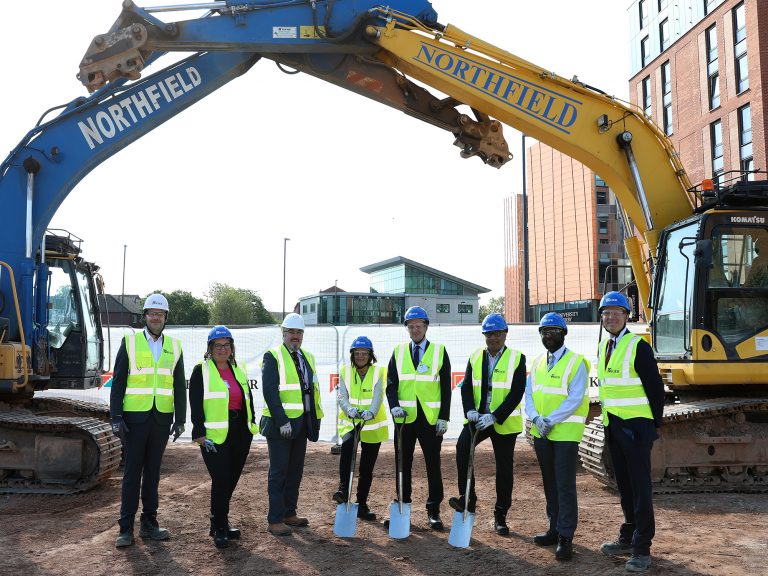 Ground broken at Derby Business School development