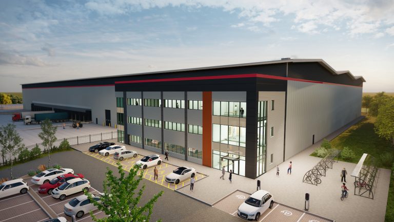 Contract awarded to construct 190,000 sq ft speculative warehouse in Nottingham