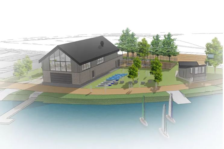 Newark architects design boathouse at centre of leisure development