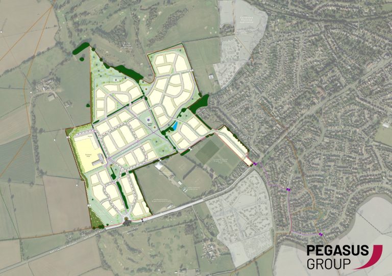 885 new homes set for Leicestershire village