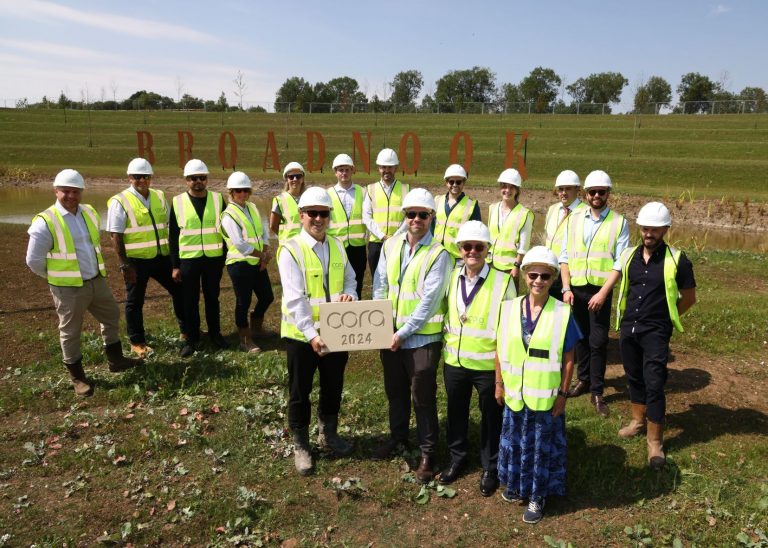 Building begins at Broadnook Garden Village