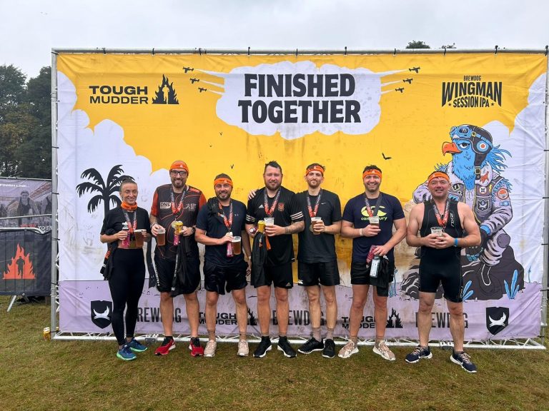 Colleagues complete Tough Mudder challenge for Safe and Sound