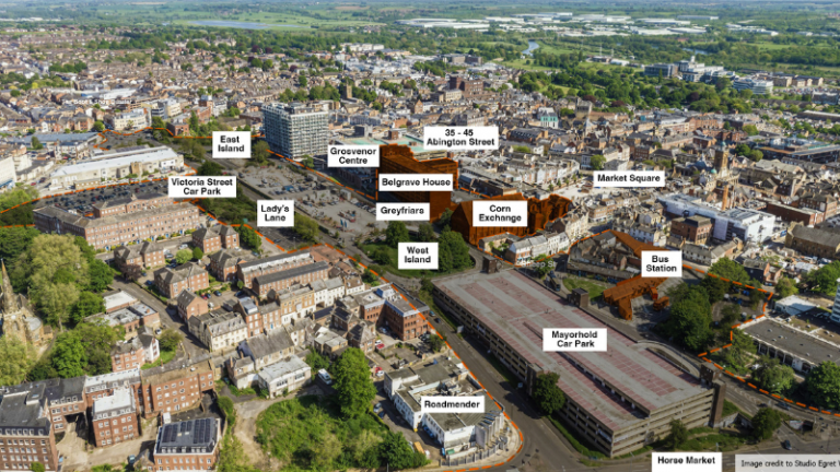 National partner selected for major Northampton brownfield regeneration opportunity