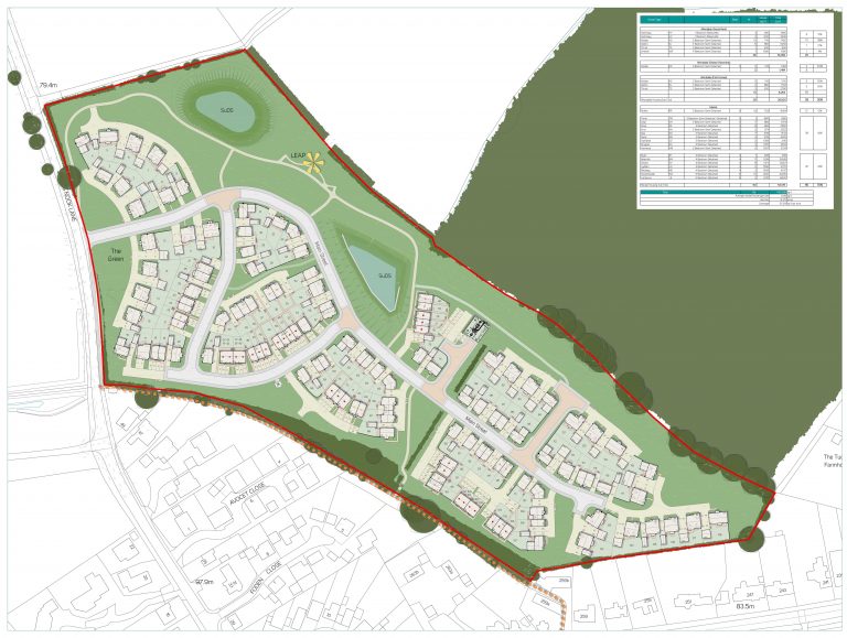 Housebuilder wins approval for 128 homes in Nanpantan, Loughborough