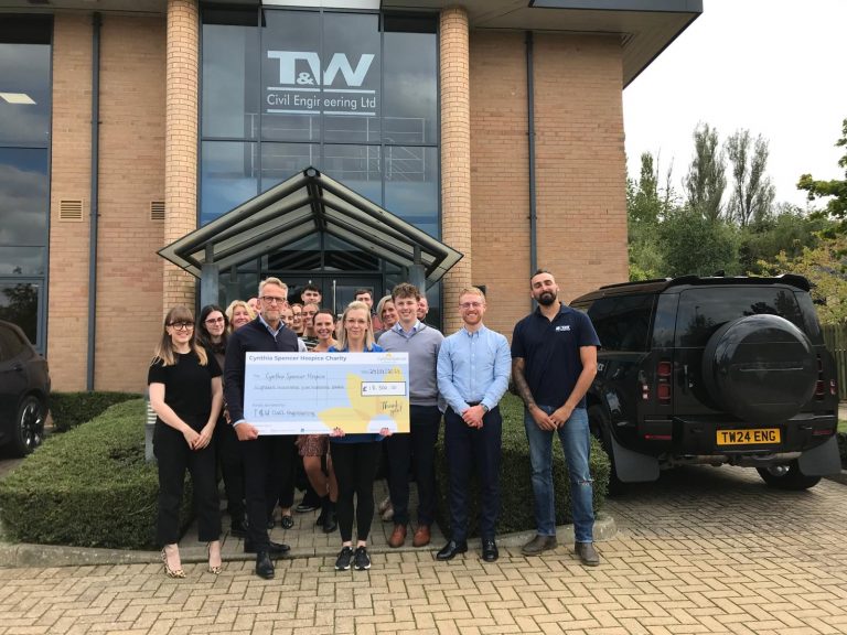 Engineering company raises £18,500 for hospice in memory of much-loved colleague