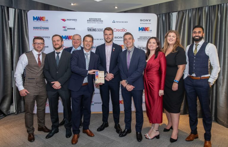 Hydrogen innovation earns Luxfer Gas Cylinders gold at regional manufacturing awards