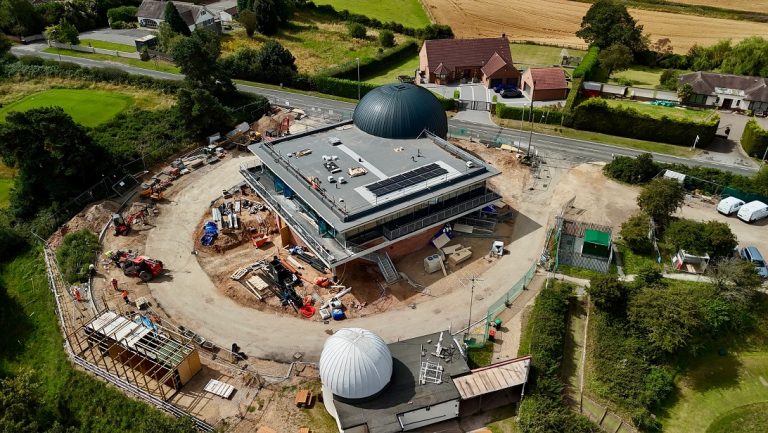 Work nears completion on cutting-edge planetarium