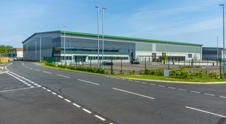 Construction supplier relocates to Nottingham industrial and logistics scheme, Power Park