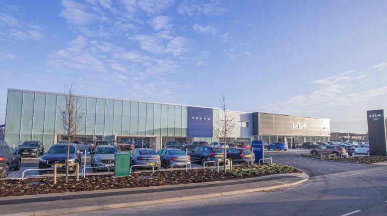 34,000 sq ft Leicester TMS dealership completes