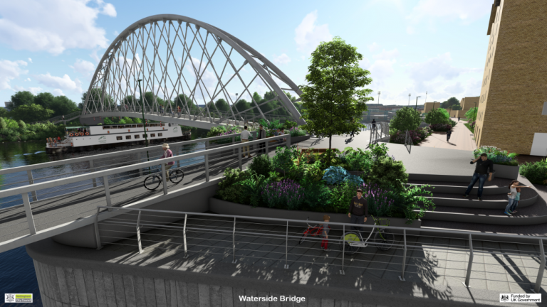 £12.6m delivery contract signed for Nottingham’s first new bridge since the 1950s