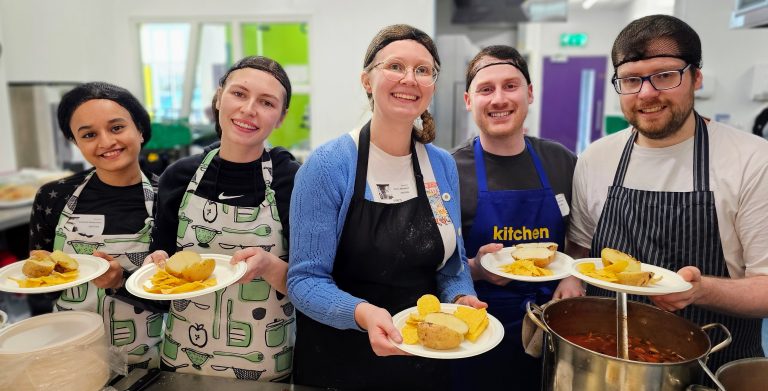 Digital marketers find recipe for teamwork as they serve up lunch for YMCA