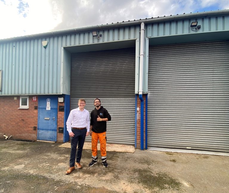 Partridge Exterior Cleaning sweeps into Burton industrial estate